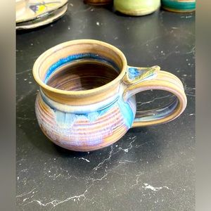 Beautiful handmade pottery mug